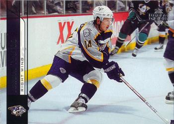 #113 Jordin Tootoo - Nashville Predators - 2006-07 Upper Deck Hockey