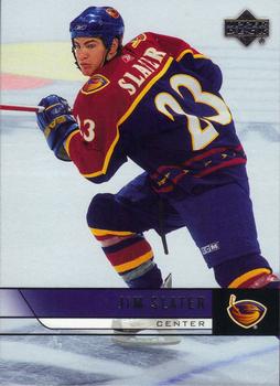 #11 Jim Slater - Atlanta Thrashers - 2006-07 Upper Deck Hockey