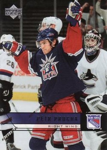 #129 Petr Prucha - New York Rangers - 2006-07 Upper Deck Hockey