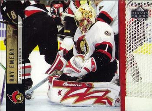 #136 Ray Emery - Ottawa Senators - 2006-07 Upper Deck Hockey