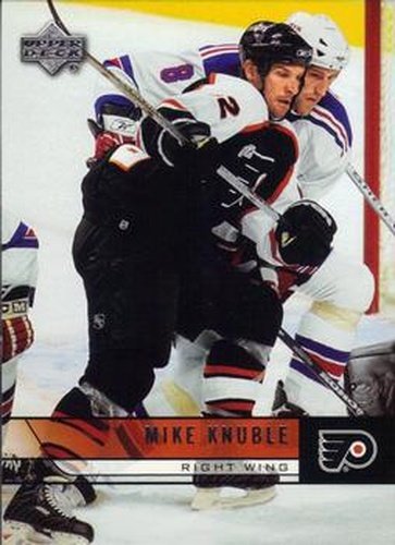 #144 Mike Knuble - Philadelphia Flyers - 2006-07 Upper Deck Hockey