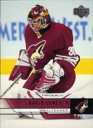 #154 David LeNeveu - Phoenix Coyotes - 2006-07 Upper Deck Hockey
