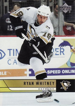 #159 Ryan Whitney - Pittsburgh Penguins - 2006-07 Upper Deck Hockey