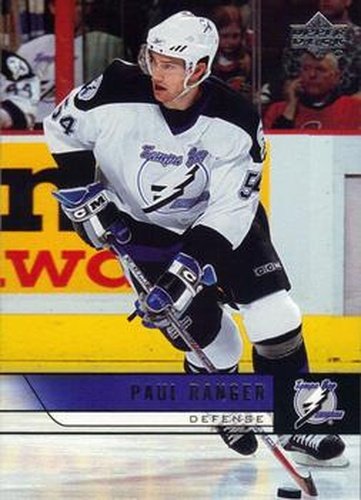 #179 Paul Ranger - Tampa Bay Lightning - 2006-07 Upper Deck Hockey