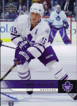 #185 Tomas Kaberle - Toronto Maple Leafs - 2006-07 Upper Deck Hockey