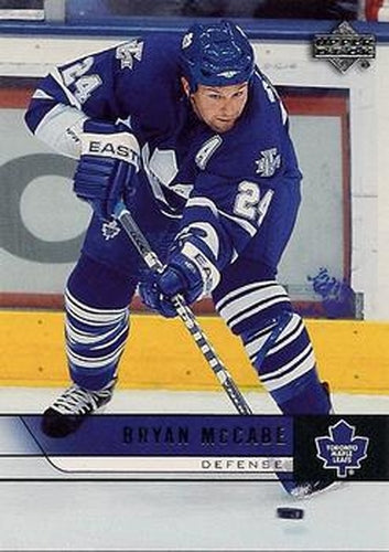 #187 Bryan McCabe - Toronto Maple Leafs - 2006-07 Upper Deck Hockey