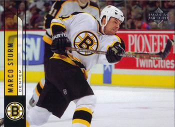 #18 Marco Sturm - Boston Bruins - 2006-07 Upper Deck Hockey