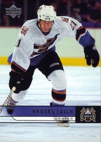 #195 Brooks Laich - Washington Capitals - 2006-07 Upper Deck Hockey