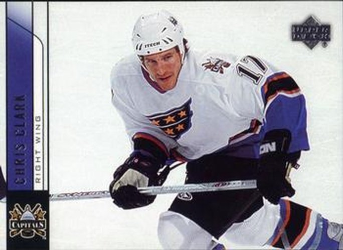 #197 Chris Clark - Washington Capitals - 2006-07 Upper Deck Hockey