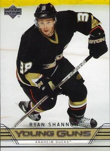 #202 Ryan Shannon - Anaheim Ducks - 2006-07 Upper Deck Hockey