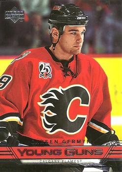 #205 Carsen Germyn - Calgary Flames - 2006-07 Upper Deck Hockey
