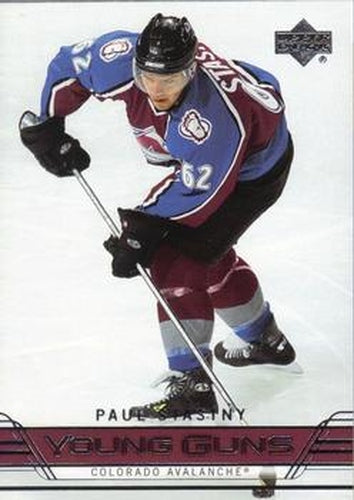#207 Paul Stastny - Colorado Avalanche - 2006-07 Upper Deck Hockey
