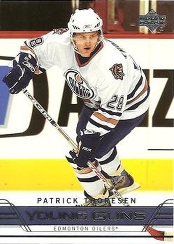 #214 Patrick Thoresen - Edmonton Oilers - 2006-07 Upper Deck Hockey