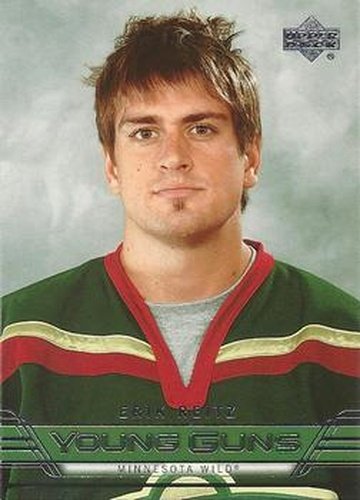 #218 Erik Reitz - Minnesota Wild - 2006-07 Upper Deck Hockey