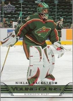 #220 Niklas Backstrom - Minnesota Wild - 2006-07 Upper Deck Hockey