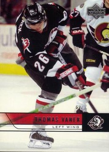 #22 Thomas Vanek - Buffalo Sabres - 2006-07 Upper Deck Hockey