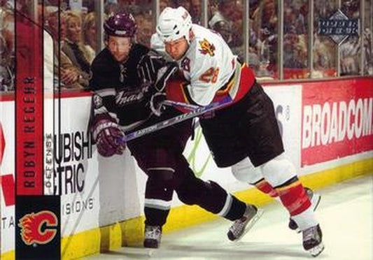 #30 Robyn Regehr - Calgary Flames - 2006-07 Upper Deck Hockey