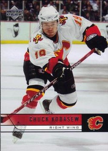 #34 Chuck Kobasew - Calgary Flames - 2006-07 Upper Deck Hockey