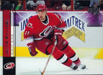 #37 Justin Williams - Carolina Hurricanes - 2006-07 Upper Deck Hockey
