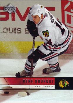 #46 Rene Bourque - Chicago Blackhawks - 2006-07 Upper Deck Hockey