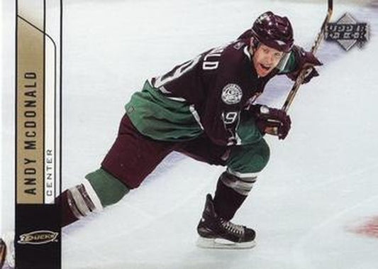 #4 Andy McDonald - Anaheim Ducks - 2006-07 Upper Deck Hockey