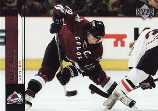#54 Joe Sakic - Colorado Avalanche - 2006-07 Upper Deck Hockey