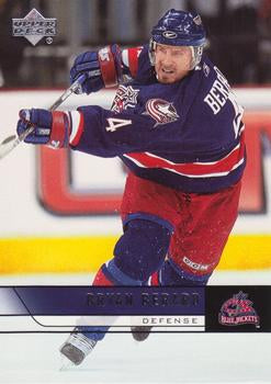 #59 Bryan Berard - Columbus Blue Jackets - 2006-07 Upper Deck Hockey