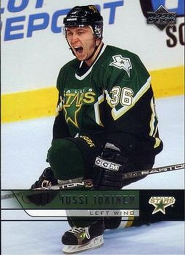 #63 Jussi Jokinen - Dallas Stars - 2006-07 Upper Deck Hockey