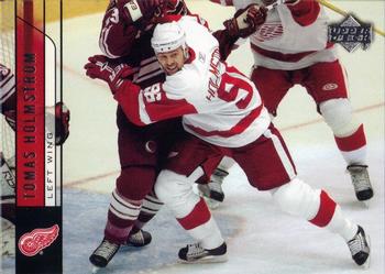 #70 Tomas Holmstrom - Detroit Red Wings - 2006-07 Upper Deck Hockey