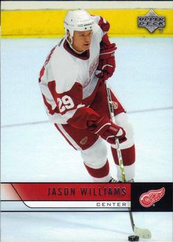 #72 Jason Williams - Detroit Red Wings - 2006-07 Upper Deck Hockey