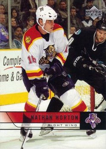 #84 Nathan Horton - Florida Panthers - 2006-07 Upper Deck Hockey