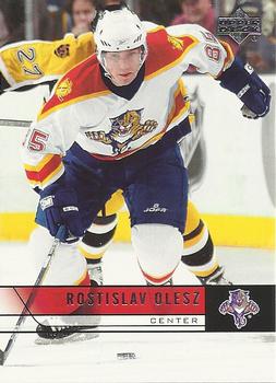 #85 Rostislav Olesz - Florida Panthers - 2006-07 Upper Deck Hockey