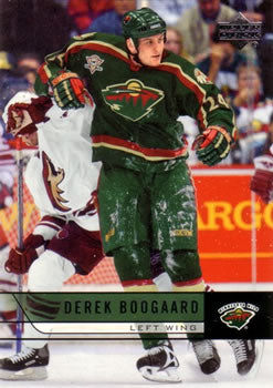#98 Derek Boogaard - Minnesota Wild - 2006-07 Upper Deck Hockey
