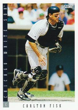 #579 Carlton Fisk - Chicago White Sox - 1993 Score Baseball