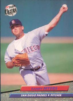 #579 Randy Myers - San Diego Padres - 1992 Ultra Baseball