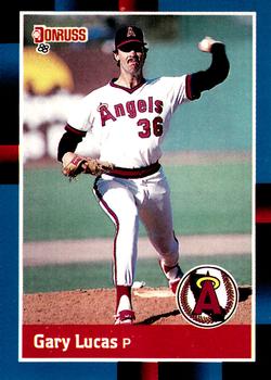 #579 Gary Lucas - California Angels - 1988 Donruss Baseball