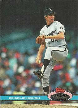 #579 Charlie Hough - Chicago White Sox - 1991 Stadium Club Baseball
