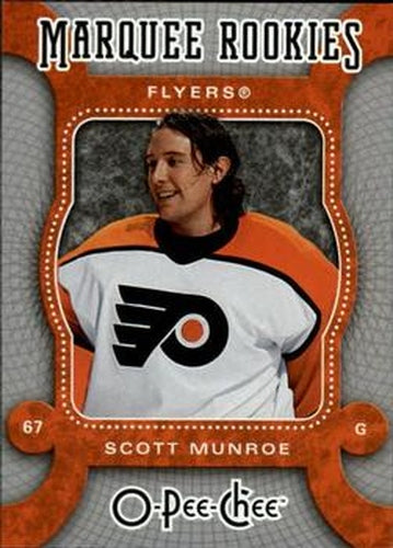 #579 Scott Munroe - Philadelphia Flyers - 2007-08 O-Pee-Chee Hockey