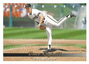 #579 Dave Righetti - San Francisco Giants - 1993 Upper Deck Baseball