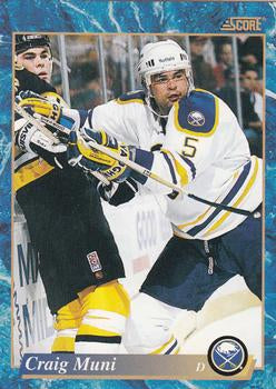#579 Craig Muni - Buffalo Sabres - 1993-94 Score Canadian Hockey