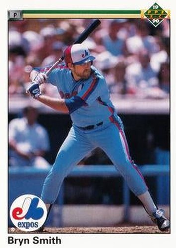 #579 Bryn Smith - Montreal Expos - 1990 Upper Deck Baseball