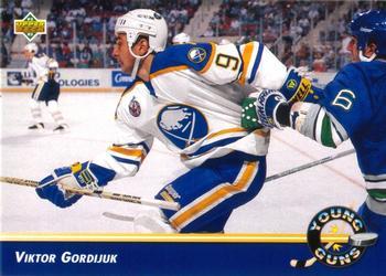 #579 Viktor Gordiouk - Buffalo Sabres - 1992-93 Upper Deck Hockey