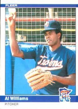 #579 Al Williams - Minnesota Twins - 1984 Fleer Baseball