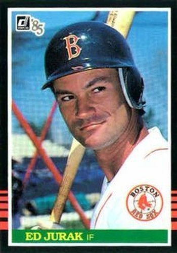 #579 Ed Jurak - Boston Red Sox - 1985 Donruss Baseball