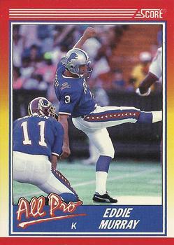 #579 Eddie Murray - Detroit Lions - 1990 Score Football