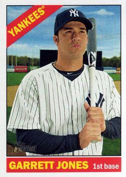 #579 Garrett Jones - New York Yankees - 2015 Topps Heritage Baseball