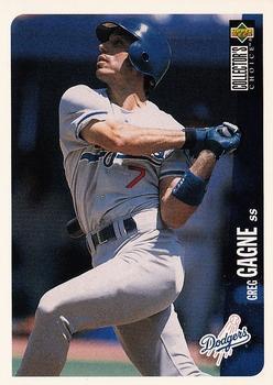 #579 Greg Gagne - Los Angeles Dodgers - 1996 Collector's Choice Baseball