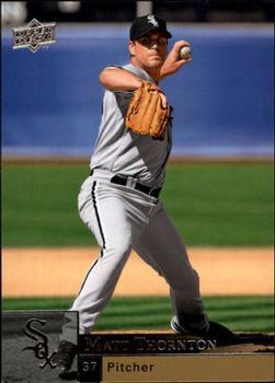 #579 Matt Thornton - Chicago White Sox - 2009 Upper Deck Baseball