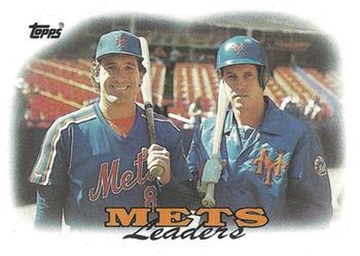 #579 Mets Leaders - New York Mets - 1988 Topps Baseball