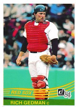 #579 Rich Gedman - Boston Red Sox - 1984 Donruss Baseball